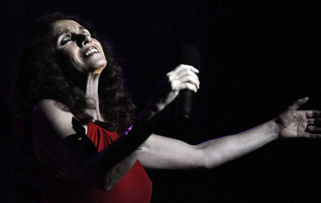 Cercana. Ana Belén compartió con el público recuerdos de infancia y anécdotas