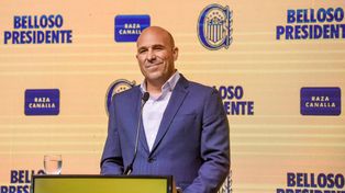 Gonzalo Belloso dijo que no vino a Central de pase, sino a hacer un club serio.