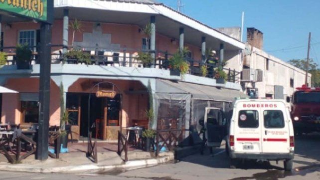 Video: se incendió un conocido comedor de Aldea Brasilera