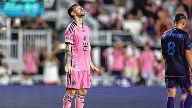 Messi hizo un gol en el Inter Miami y festejó a lo Iron Man
