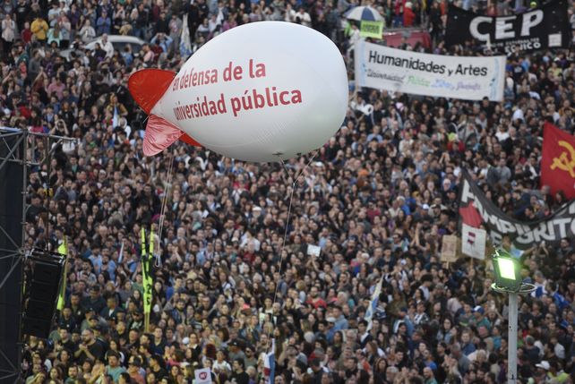 Imagen de la Marcha Federal Universitaria en Rosario&nbsp;