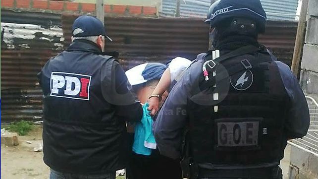 Apresaron a un violento delincuente durante un allanamiento en Barranquitas