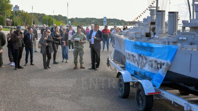 Homenaje en Paraná a 41 años del hundimiento del Belgrano