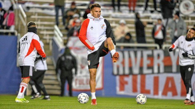 Enzo Díaz se despidió molesto de River Plate: No me gustó de la forma que me tocó irme.