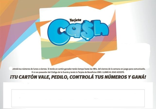 Estos son los números de la tarjeta CASH de la semana del 22 al 26 de junio