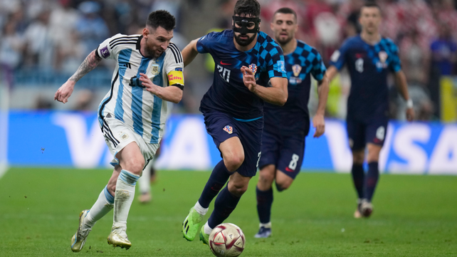 Messi se le fue a Gvardiol en la jugada que terminó con el tercer gol de Argentina en la semifinal del Mundial Qatar 2022.