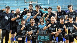 El equipo de Echagüe que marca el camino el vóley local.