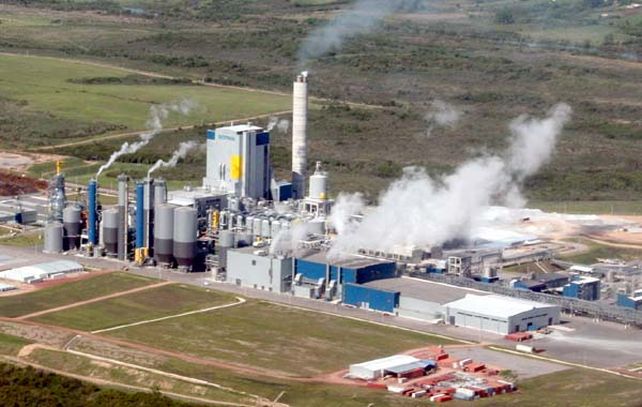 La papelera de capitales finlandeses está instalada en la ciduad uruguaya de Fray Bentos.