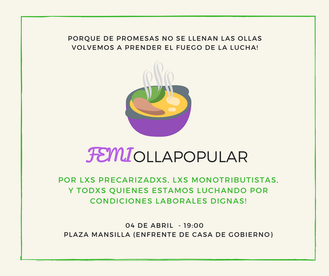 Habrá una femiolla popular frente a la Casa Gris