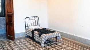 La habitación del papa Francisco cuando era maestro en el Colegio Inmaculada de Santa Fe