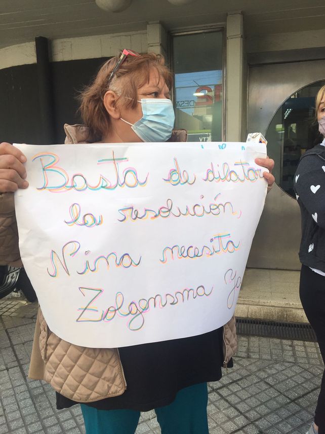 Familiares y colaboradores se acercaron hasta el Juzgado Federal para pedir un fallo favorable.