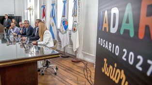 Los Jadar serán en 2027 y los dirigentes dieron detalles en Rosario.