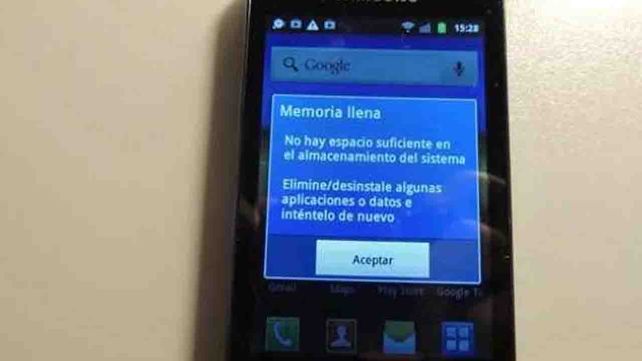 Qué hacer cuando el celular muestra la advertencia de memoria llena