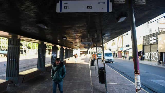 El paro de transporte se hace sentir este martes