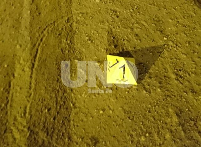 Material. Una de las vainas que fue secuestrada en el procedimiento efectuado por peritos.&nbsp;