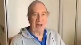 Carlos Bilardo recibió la primera dosis de la vacuna contra el coronavirus