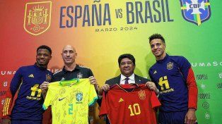 España y Brasil jugarán un amistoso contra el racismo.