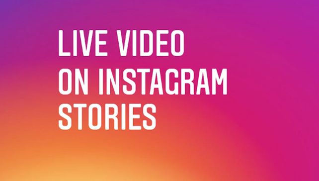 Instagram ahora permite transmitir videos en vivo