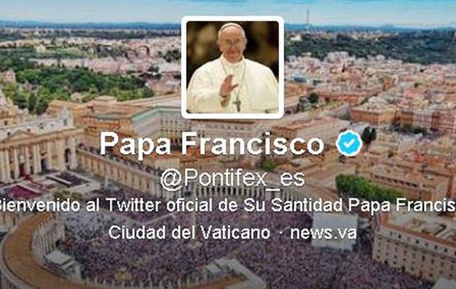 Francisco tiene casi tres millones de seguidores en su cuenta de Twitter