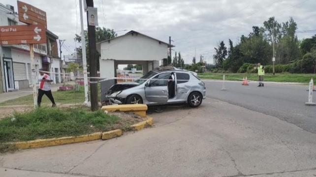 El choque fue en avenida San Martín y General Paz.&nbsp;