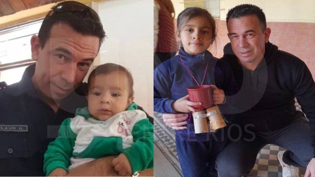 En marzo de 2018 Guillermo Silaur le practicó RCP a una beba. El jueves se encontraron en una muestra de talleres de la escuela Manuel Dorrego