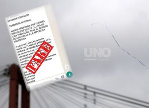 Es falso el aviso sobre una tormenta invernal que afectaría a Santa Fe