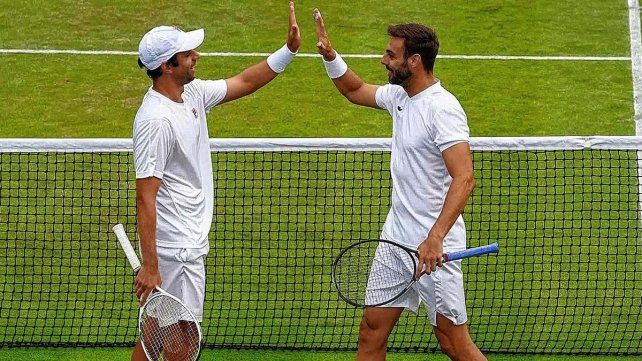 Zeballos y Granollers se metieron en las semifinales de Wimbledon y recuperarán el mejor lugar en el ranking mundial.