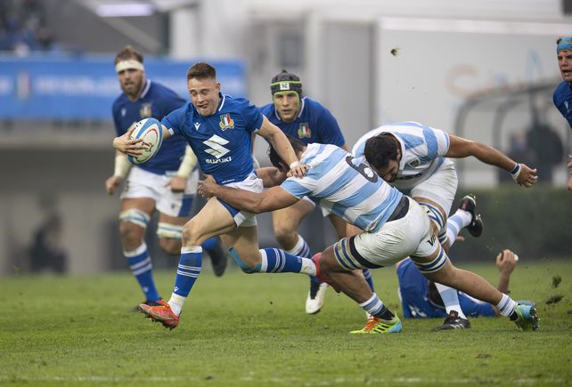 Los Pumas le ganaron a Italia y cortaron la racha de siete derrotas consecutivas
