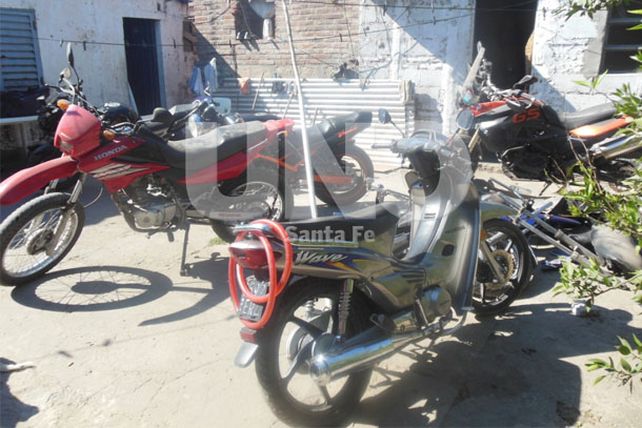 Secuestraron 16 motos robadas en Santo Tomé y en Santa Fe
