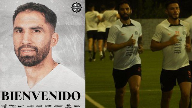 Mientras le reclama millones a Colón, Espínola recién ahora fue presentado en Olimpia