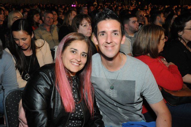 Georgina Caldara y Facundo Fandos