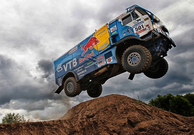 Panorama gris para la segunda etapa del Rally Dakar