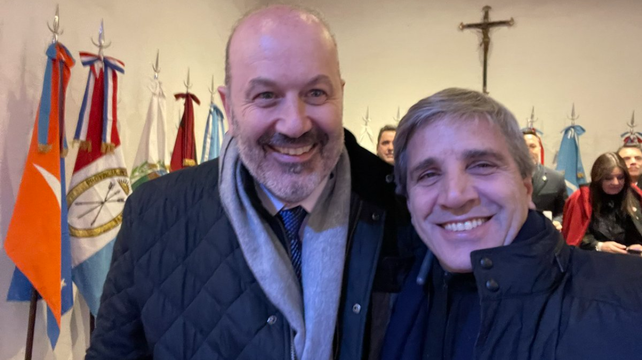 La foto que compartió Caputo en sus redes