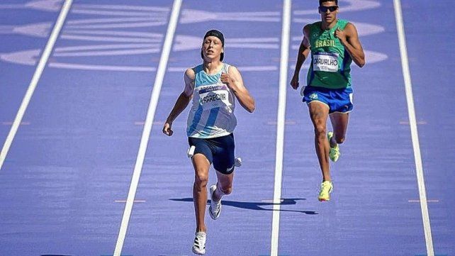 Larregina no pudo clasificar a la final de los 400 metros en los Juegos Olímpicos