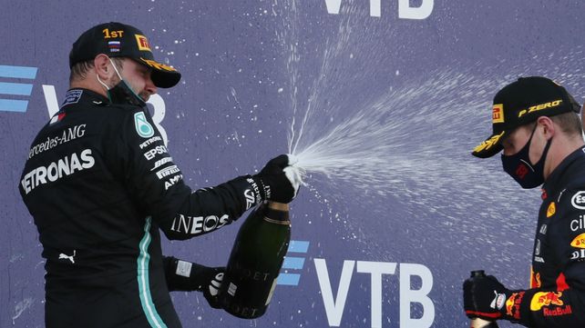 Fórmula 1: Bottas consiguió en Rusia su segunda victoria de la temporada