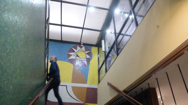 Un mural de Vanzo en la Galería Rosario está a punto de desaparecer