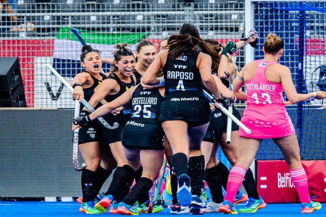 Las Leonas vencieron a Alemania en un partido infartante en el Mundial 2026.