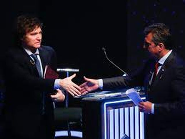 Javier Milei y Sergio Massa debatirán mano a mano el domingo 12 de noviembre