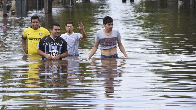 Un muerto y más de 400 evacuados a raíz del temporal en el norte bonaerense