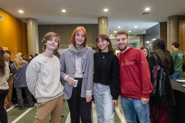 . Emiliano Lavenia, Julia Pasquali, Lara Pidal y Lucio Salazar  