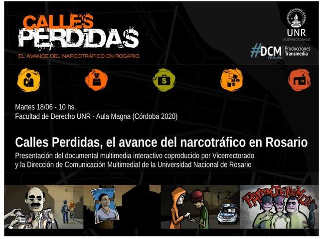 El registro interactivo que recorre la trama del narcotráfico en Rosario