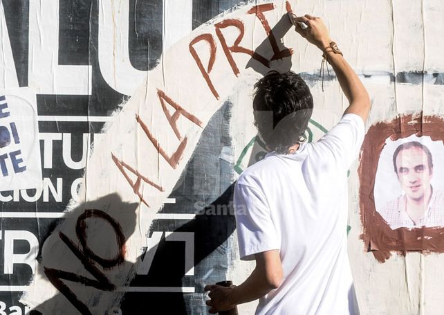 Asambleístas realizaron un nuevo abrazo simbólico al Alberdi