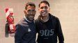 Farías levanta su nivel en Estudiantes y vivió un momento especial con Tevez