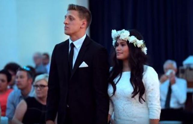 El video del haka nupcial en plena ceremonia que se viralizó en las redes sociales