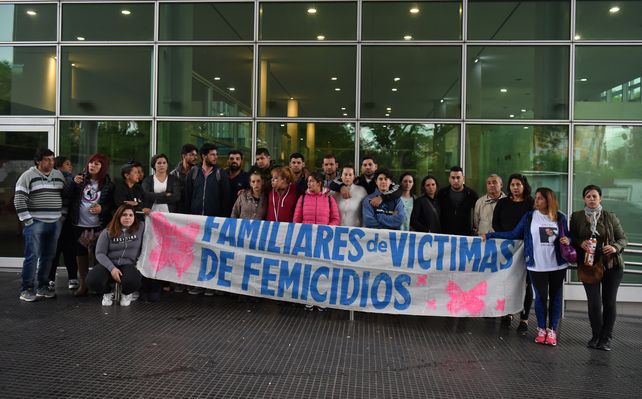 Familiares y amigos de Marisol Ghiraldi