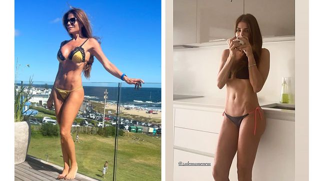 La empresaria mostró su cuerpo tonificado en ropa de baño y ropa interior. La imagen se viralizó con muchos comentarios y likes de sus seguidores.