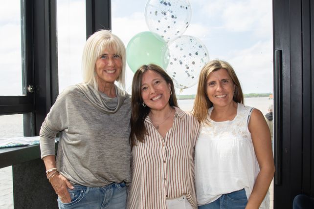Mónica Monsalvo, Graciela Vargas Landriel y Andrea Prato