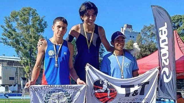 Joaquín Huizzi Moya se subió a lo más alto del podio en dos pruebas