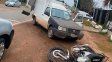 Por motivos que se investigan la moto Honda CG Titán 150 colisionó con un utilitario Fiat Fiorino, en cercanías del acceso a Liebig, San José Por motivos que se investigan la moto Honda CG Titán 150 colisionó con un utilitario Fiat Fiorino, en cercanías del acceso a Liebig, San José