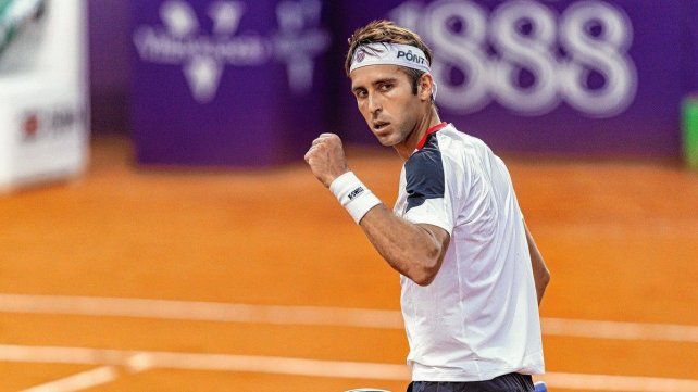 Tomás Etcheverry debutó con un triunfo en el Argentina Open.
